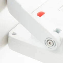 LED solar buitenspot Luton Sensor, wit, breedte 13 cm