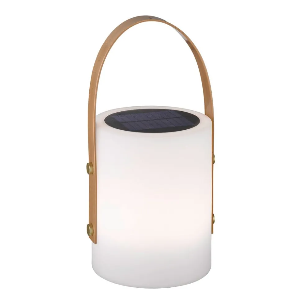 LED solar tafellamp Bari met RGB-kleurverandering