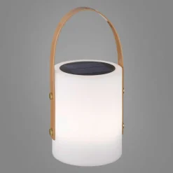 LED solar tafellamp Bari met RGB-kleurverandering