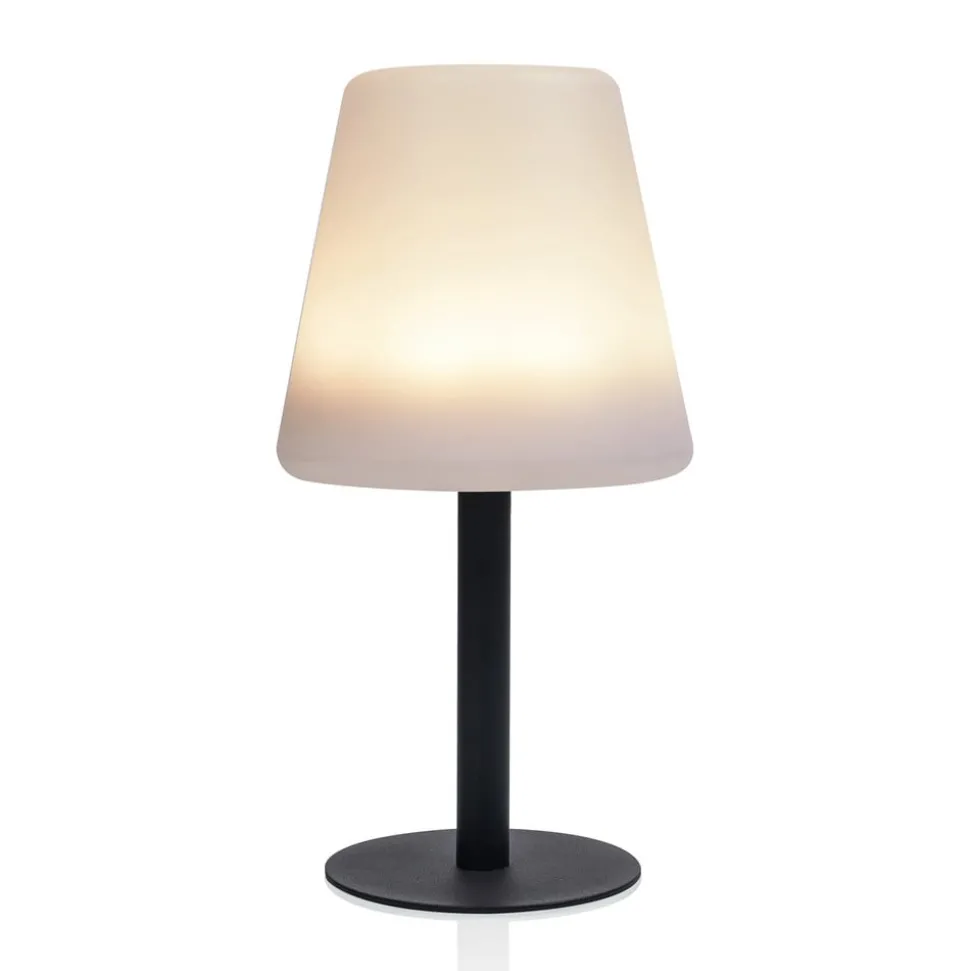 LED solar tafellamp OSL-50012 oplaadbare batterij en USB kabel