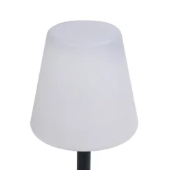 LED solar tafellamp OSL-50012 oplaadbare batterij en USB kabel