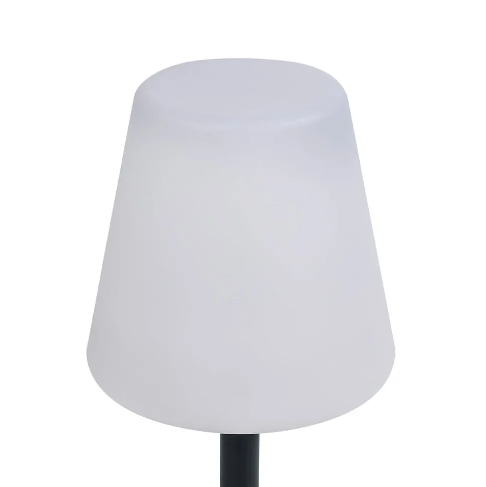 LED solar tafellamp OSL-50012 oplaadbare batterij en USB kabel