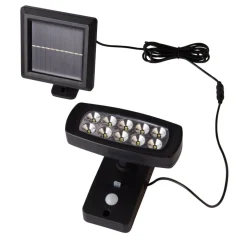 LED solar wandlamp 67423BK-PIR, bewegingsmelder