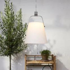 LED solarhanglamp Solia, Ø 28 cm