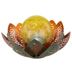 LED solarlamp 33655, bloem, Ø 22 cm