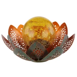 LED solarlamp 33655, bloem, Ø 22 cm