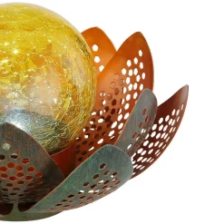 LED solarlamp 33655, bloem, Ø 22 cm