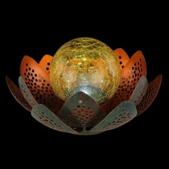 LED solarlamp 33655, bloem, Ø 22 cm