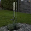 LED solarlamp Bubbly per set van 3, warmwit
