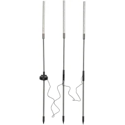 LED solarlamp Bubbly per set van 3, warmwit