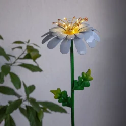 LED solarlamp Daisy in madeliefjesvorm