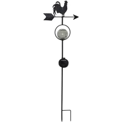 LED solarlamp Windy, toont de windrichting