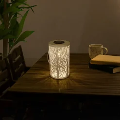 LED solarlantaarn 5266523 met bosmotief