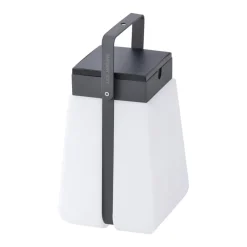 LED solarlantaarn Bump 300 draagbaar, grijs