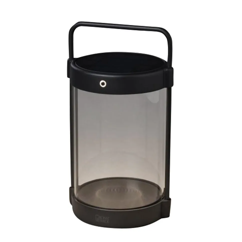 LED solarlantaarn Crotone, dimbaar, USB