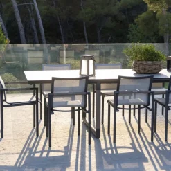 LED solarlantaarn Tecka draagbaar, Duratek 25 cm