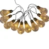 LED solar-lichtketting gloeilamp, 10-lamps.