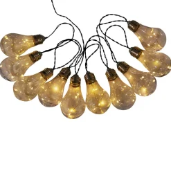LED solar-lichtketting gloeilamp, 10-lamps.