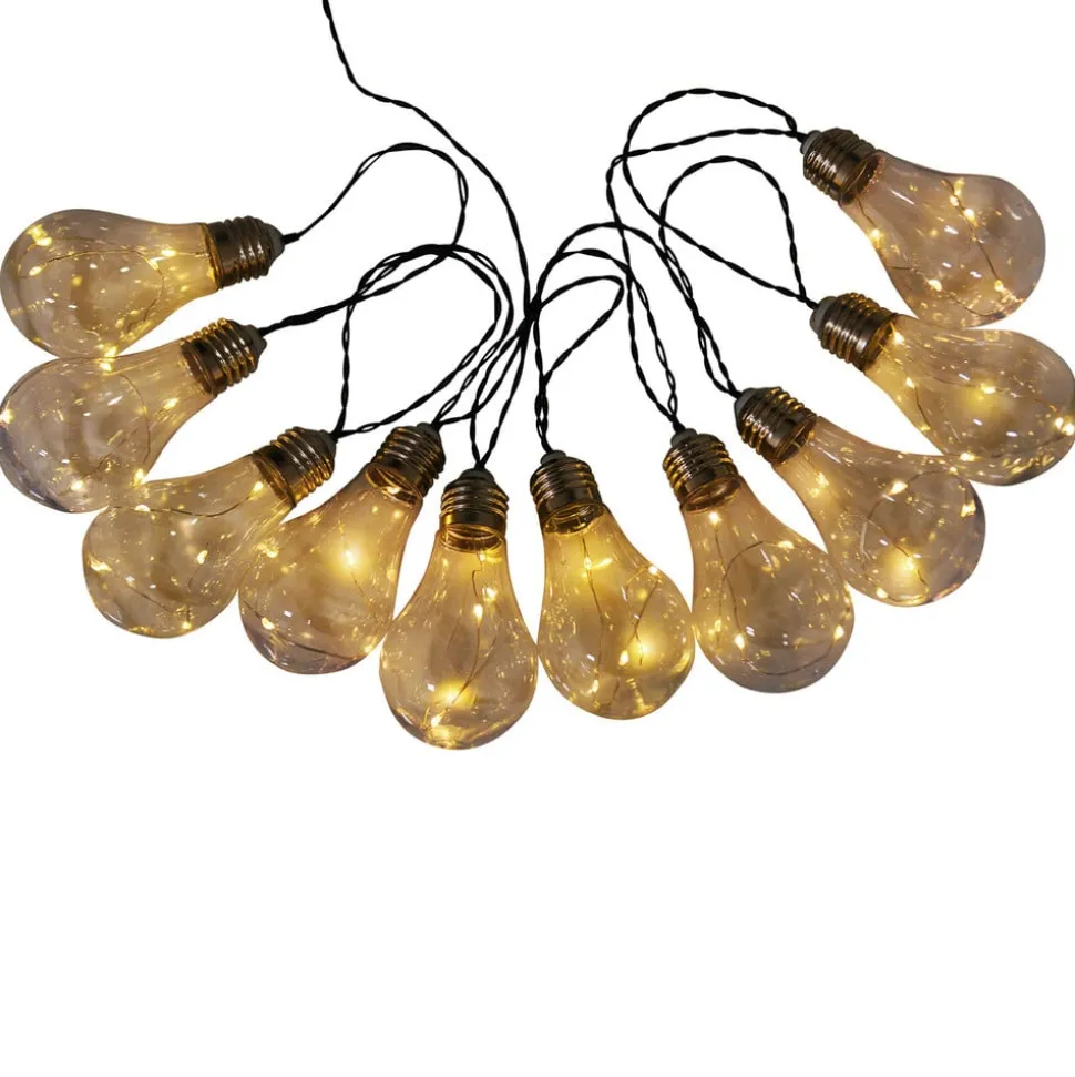 LED solar-lichtketting gloeilamp, 10-lamps.
