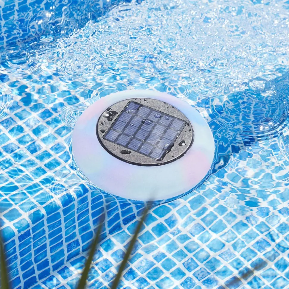 LED solar-poollicht Pool Light meerkleurig warmwit