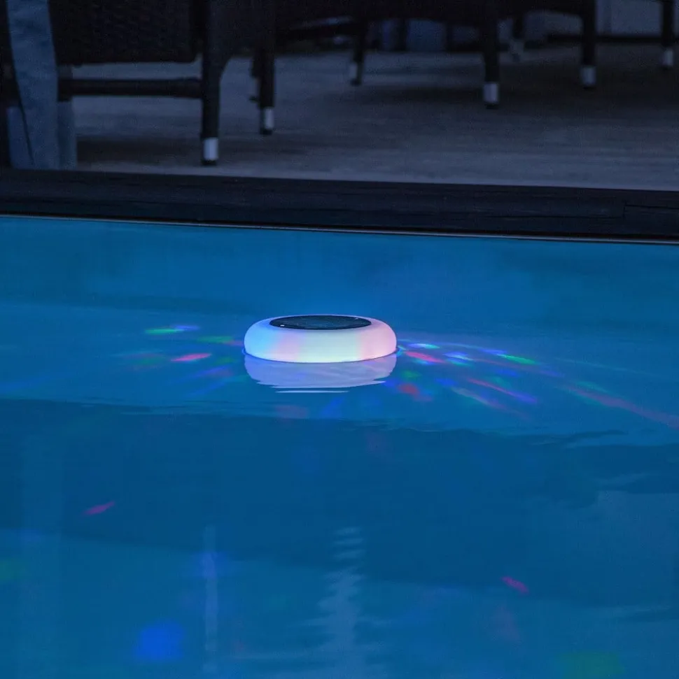 LED solar-poollicht Pool Light meerkleurig warmwit