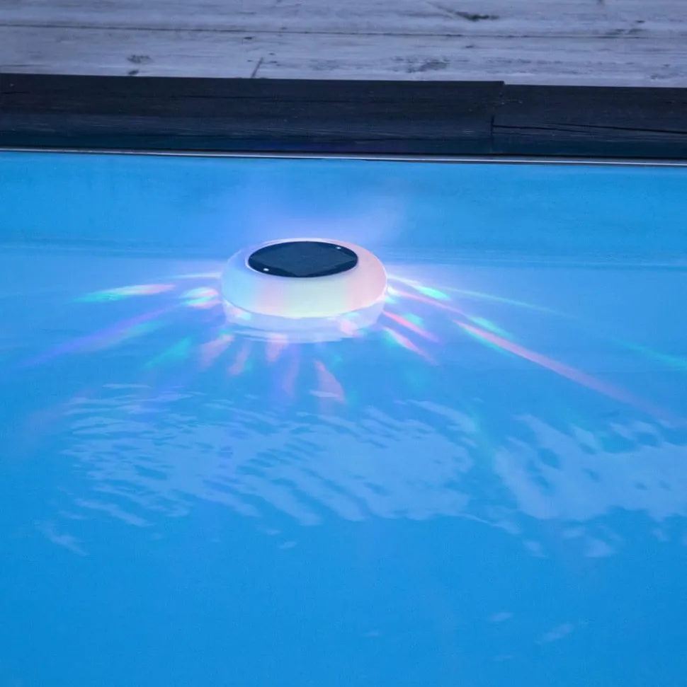LED solar-poollicht Pool Light meerkleurig warmwit