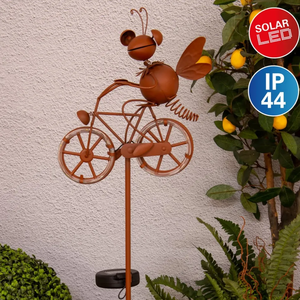 LED solar-sfeerlamp 5282414 met fiets