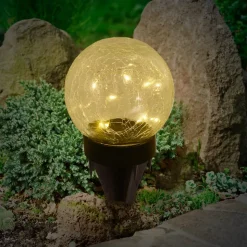 LED solar-sfeerlamp 5248203 van glas, 3er-set