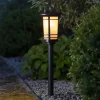 LED solar-sokkellamp Flame met vlammeneffect