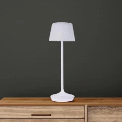 LED solar-tafellamp Emmi CCT oplaadbaar, wit