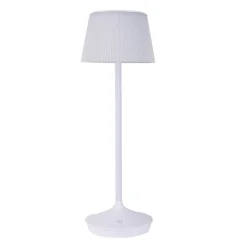 LED solar-tafellamp Emmi CCT oplaadbaar, wit