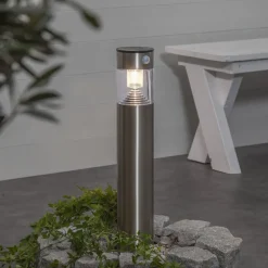 LED solar-tuinlamp Marbella bewegingssensor