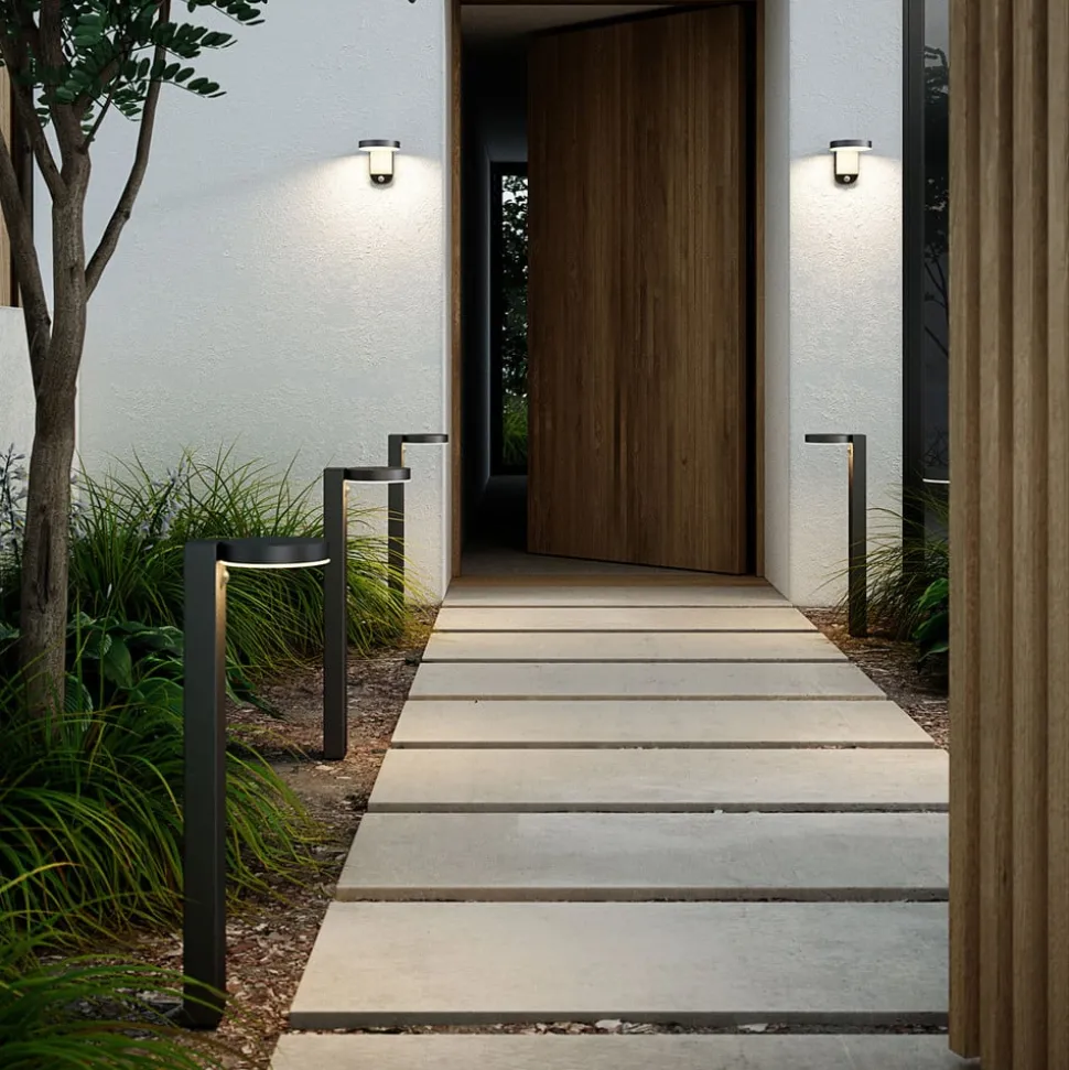 LED solar-tuinpadverlichting Rica Round, rond