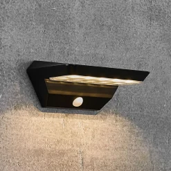 LED solar-wandlamp Agena met bewegingsmelder