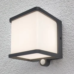 LED solarwandlamp Doblo met bewegingsmelder