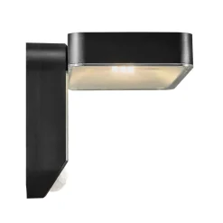 LED solar-wandlamp Rica Square, hoekig