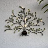 LED solar-wandlamp Tree of life