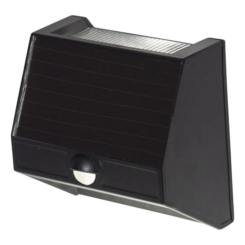 LED solar-wandlamp Wally met up- en downlight