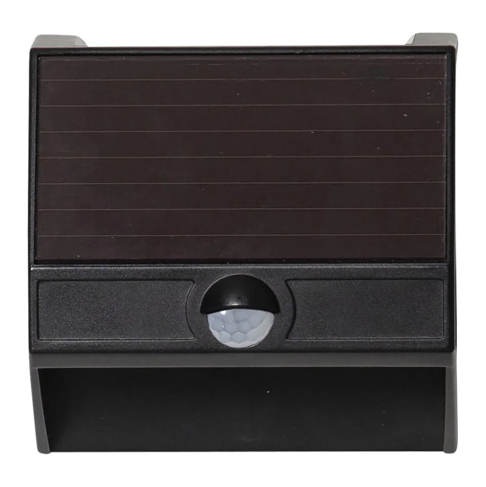 LED solar-wandlamp Wally met up- en downlight