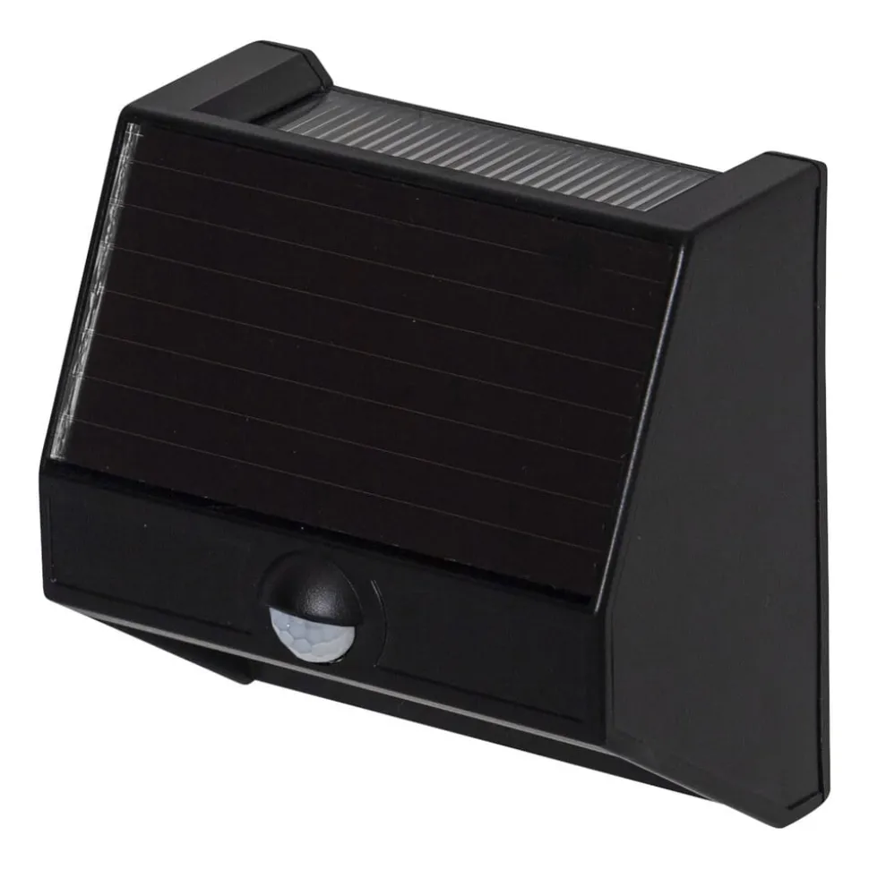 LED solar-wandlamp Wally met up- en downlight