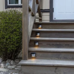 LED solar-wandlamp Wally, zilver, set van 2