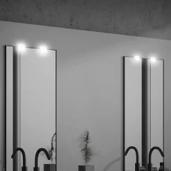 LED spiegellamp Aniani, wit, 4.000 K, set van 2