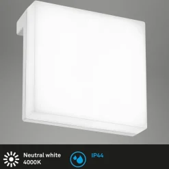 LED spiegellamp Aniani, wit, 4.000 K, set van 2