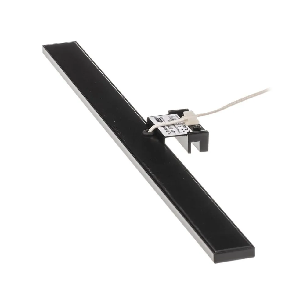 LED spiegellamp Espelho 40 cm zwart 3.000 K