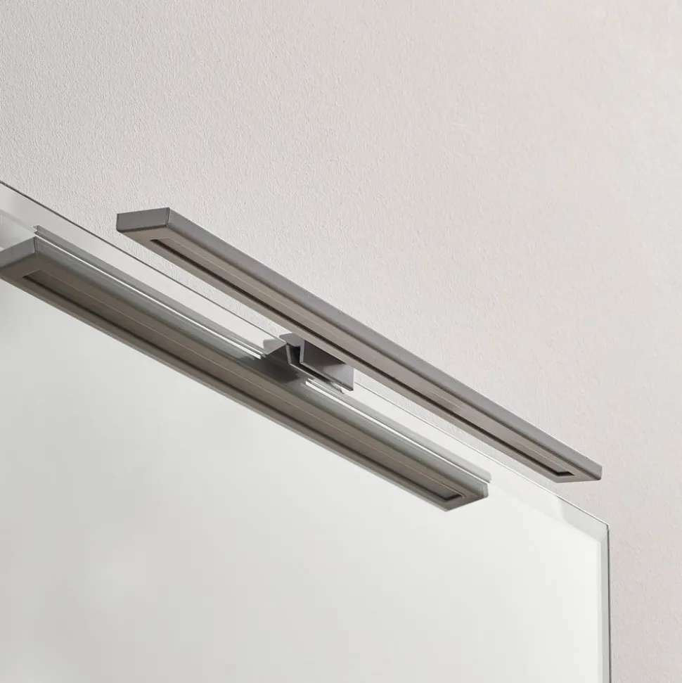 LED spiegellamp Espelho 40 cm aluminium 3.000 K