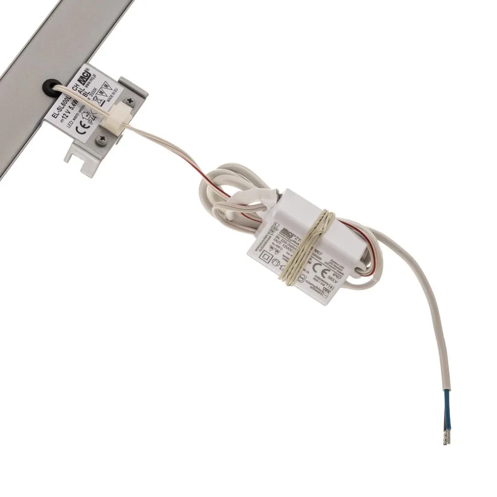 LED spiegellamp Espelho 40 cm aluminium 3.000 K