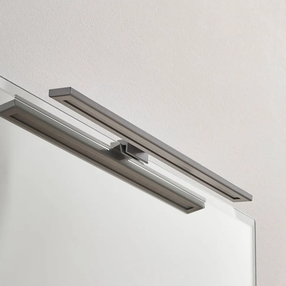 LED spiegellamp Espelho 40 cm aluminium 4.000 K