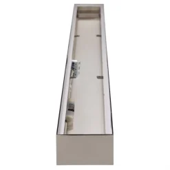 LED spiegellamp Helestra Theia, verchroomd 120cm