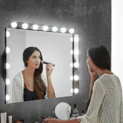 LED spiegellamp Hollywood, 85cm 7-lamps