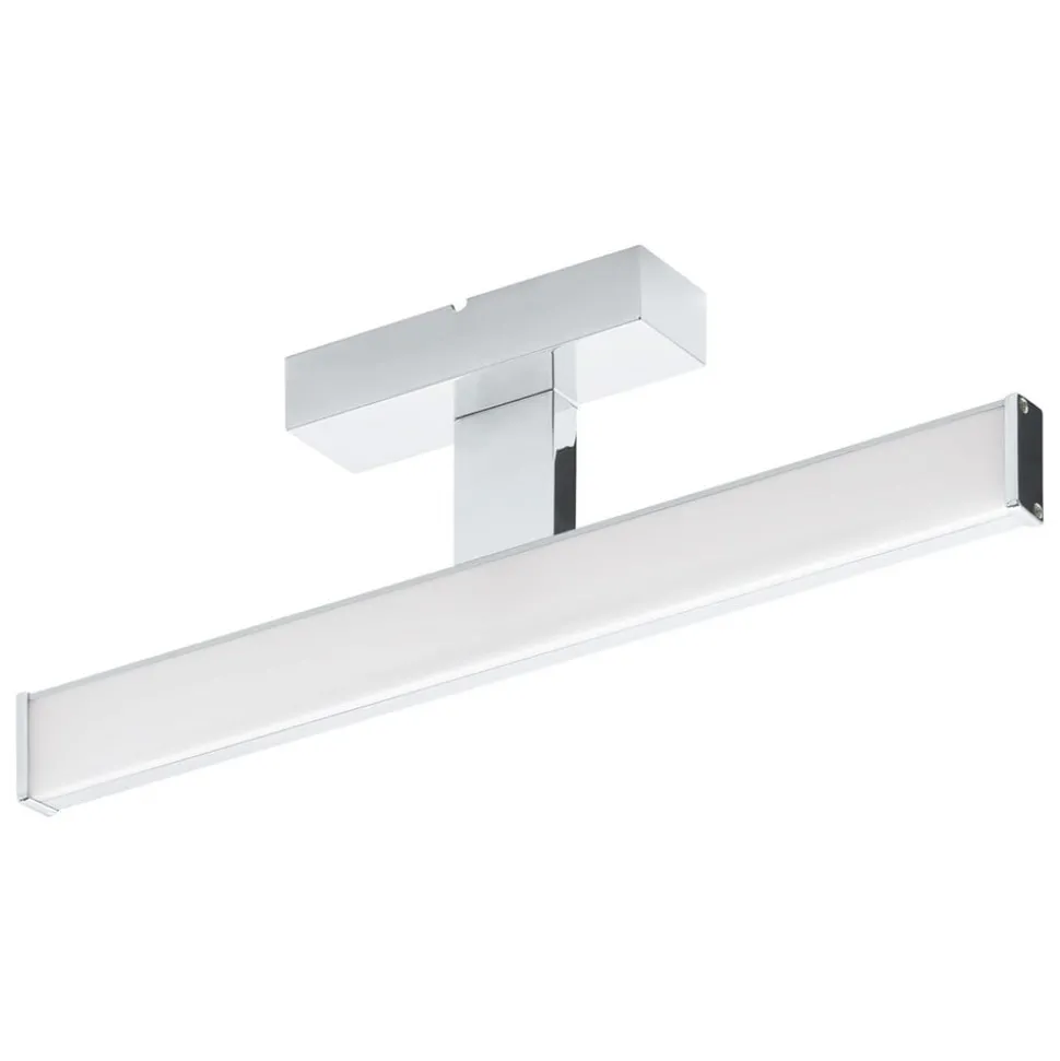 LED spiegellamp Pandella 1, chroom 4.000 K, 40cm